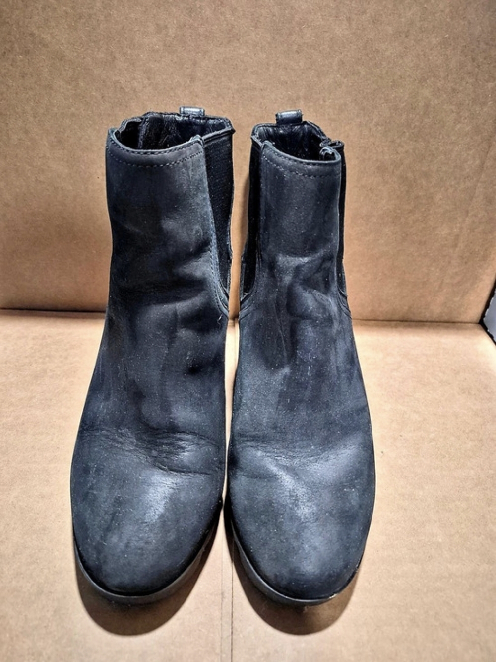 Sorel Joan Uptown Chelsea Black Ankle Boots US 8